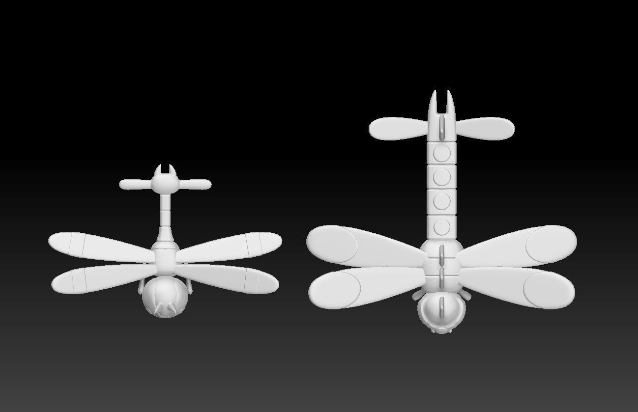 Pokemon Yanma Yanmega 3D print model_2