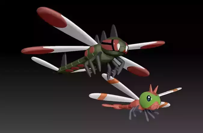 Pokemon Yanma Yanmega