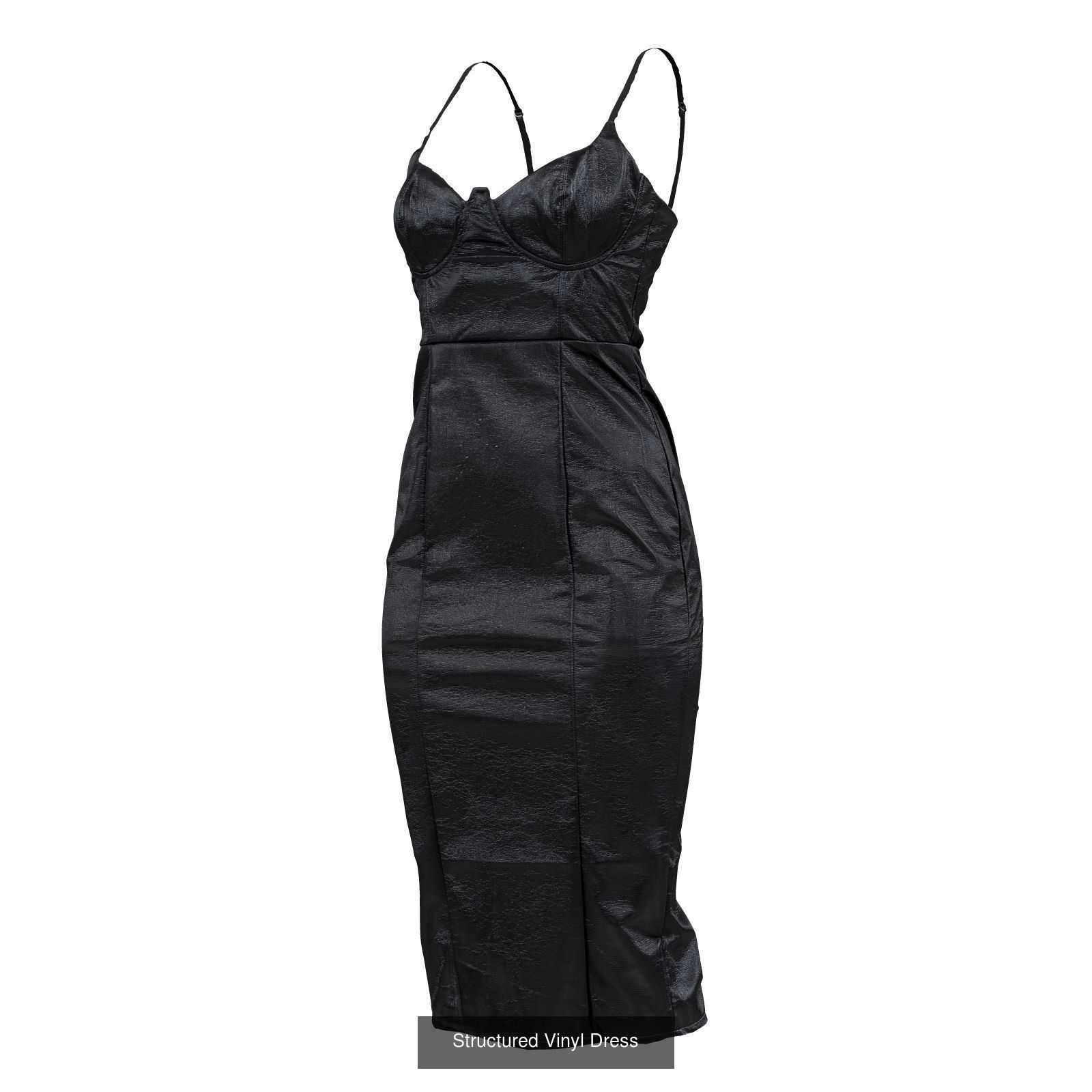 20 Edgy Dress 3D Model Collection_14