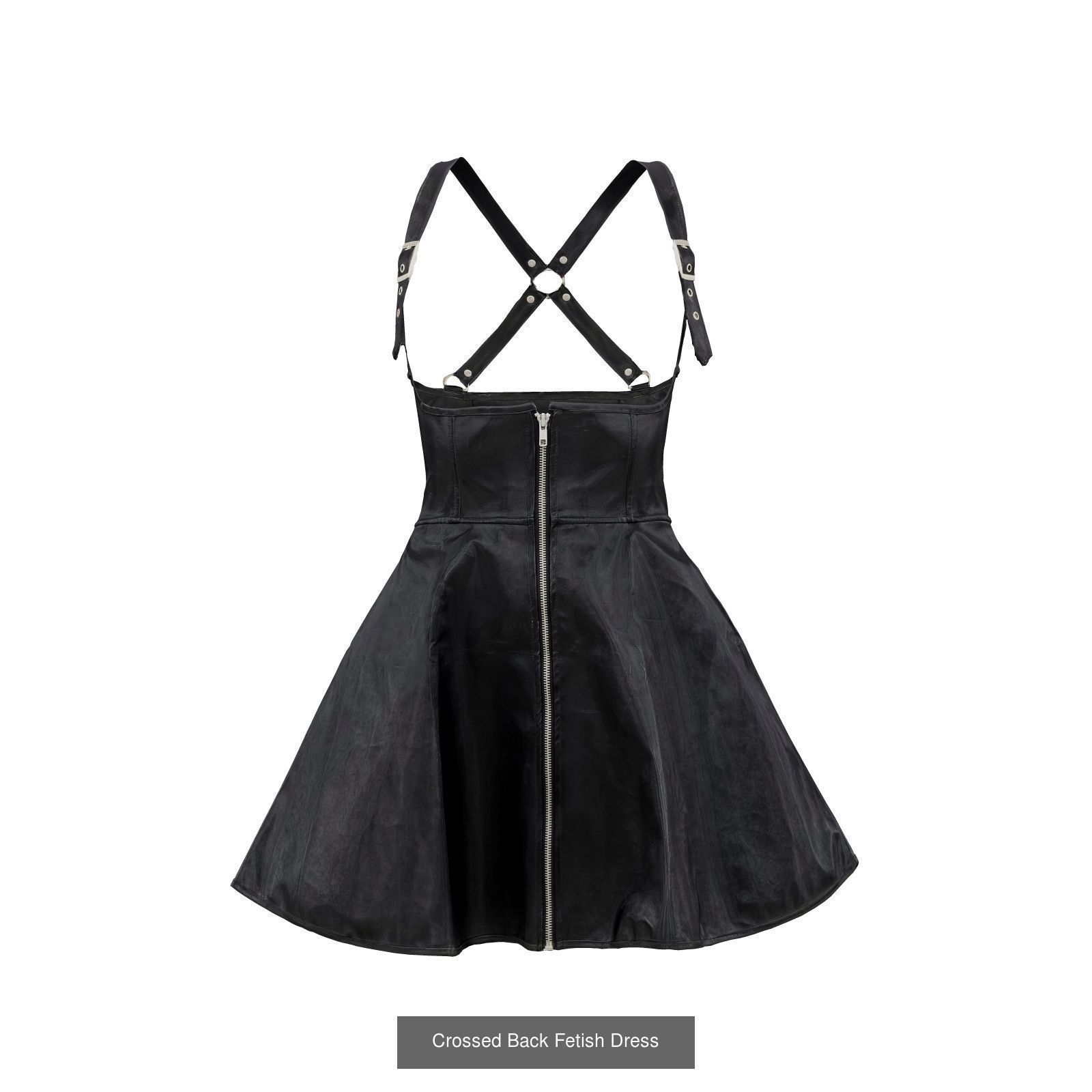 20 Edgy Dress 3D Model Collection_4