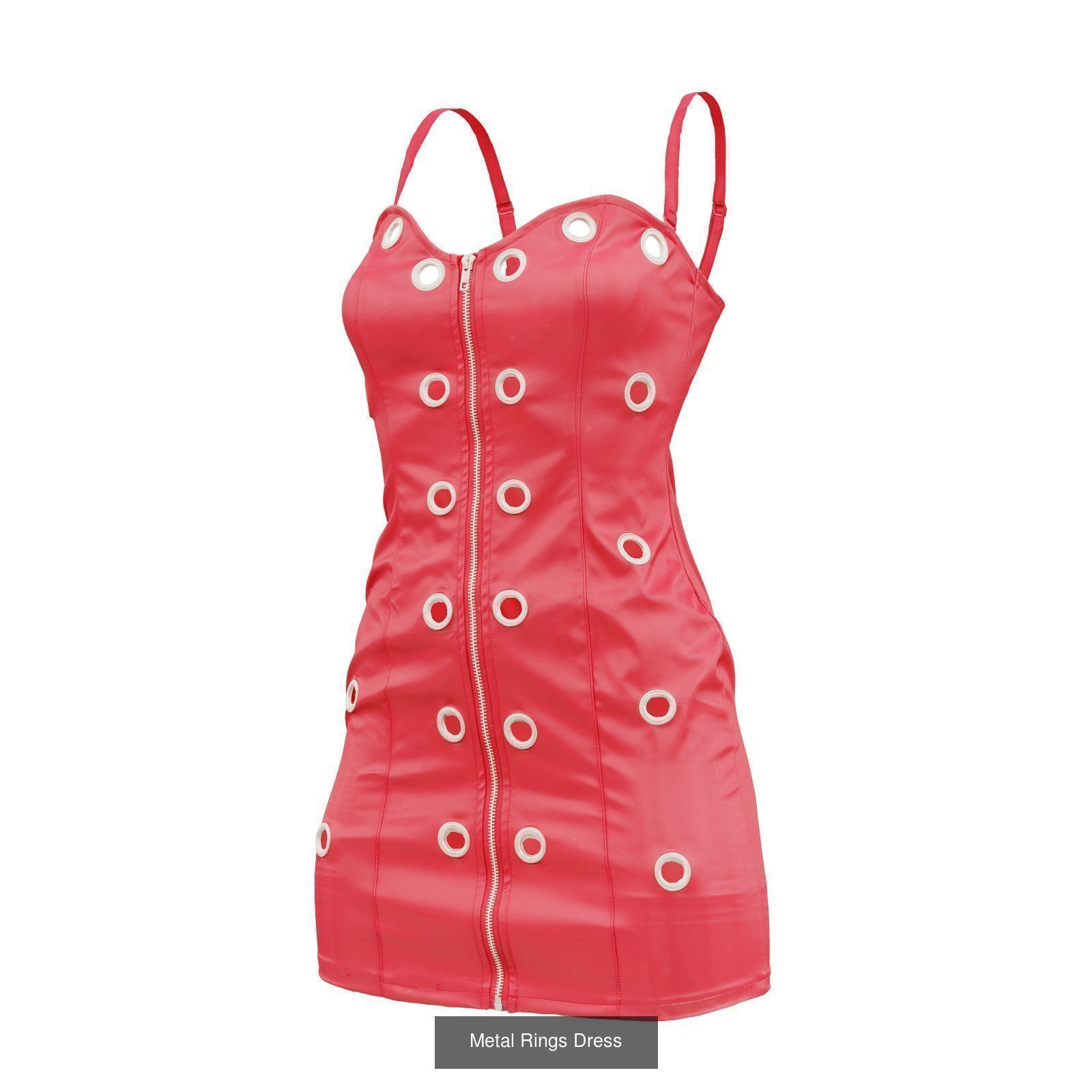 20 Edgy Dress 3D Model Collection_3