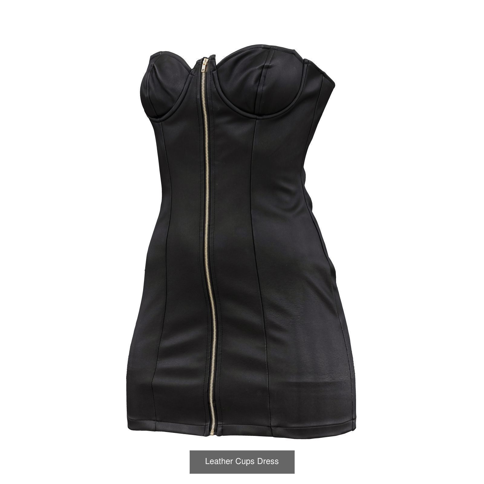 20 Edgy Dress 3D Model Collection_10