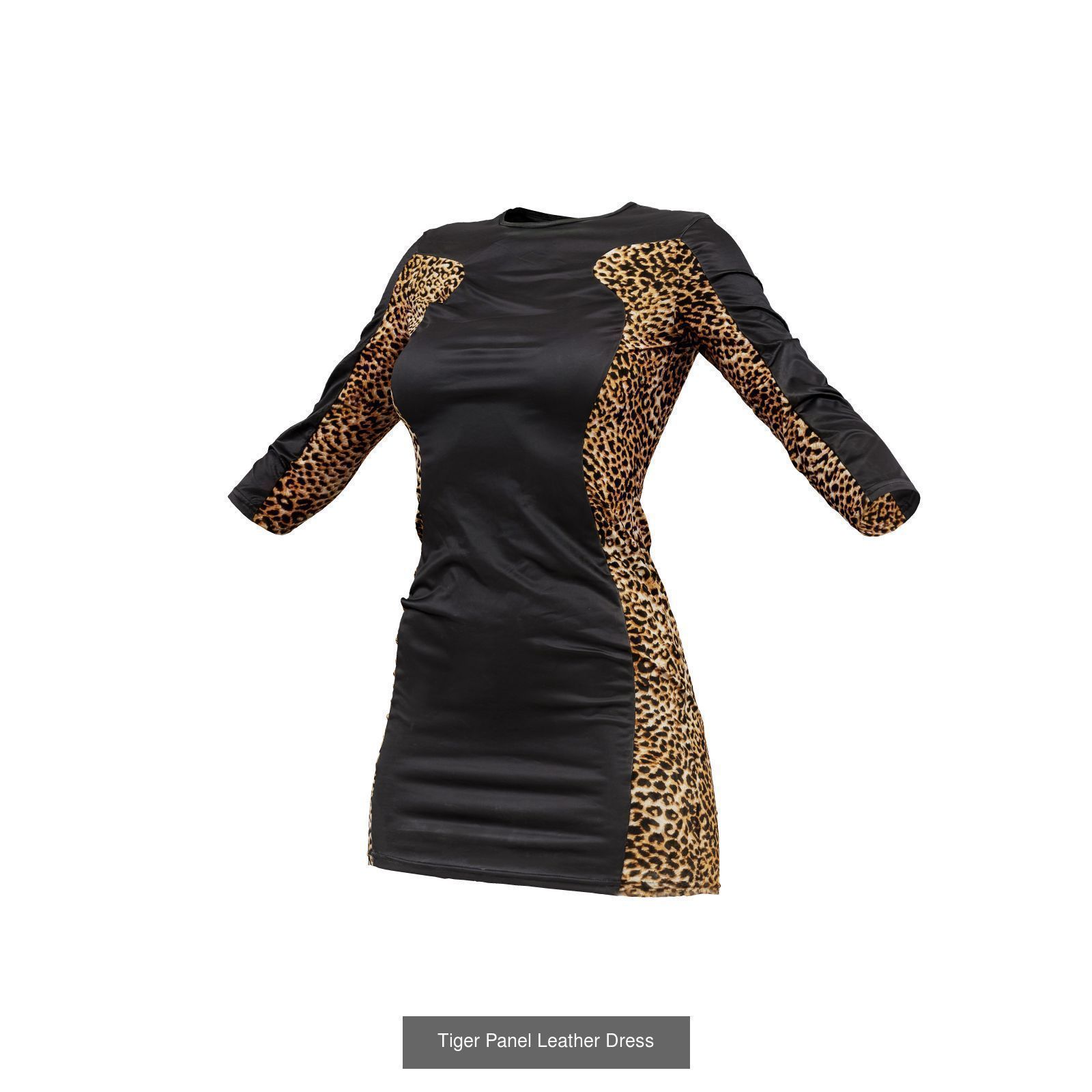 20 Edgy Dress 3D Model Collection_13