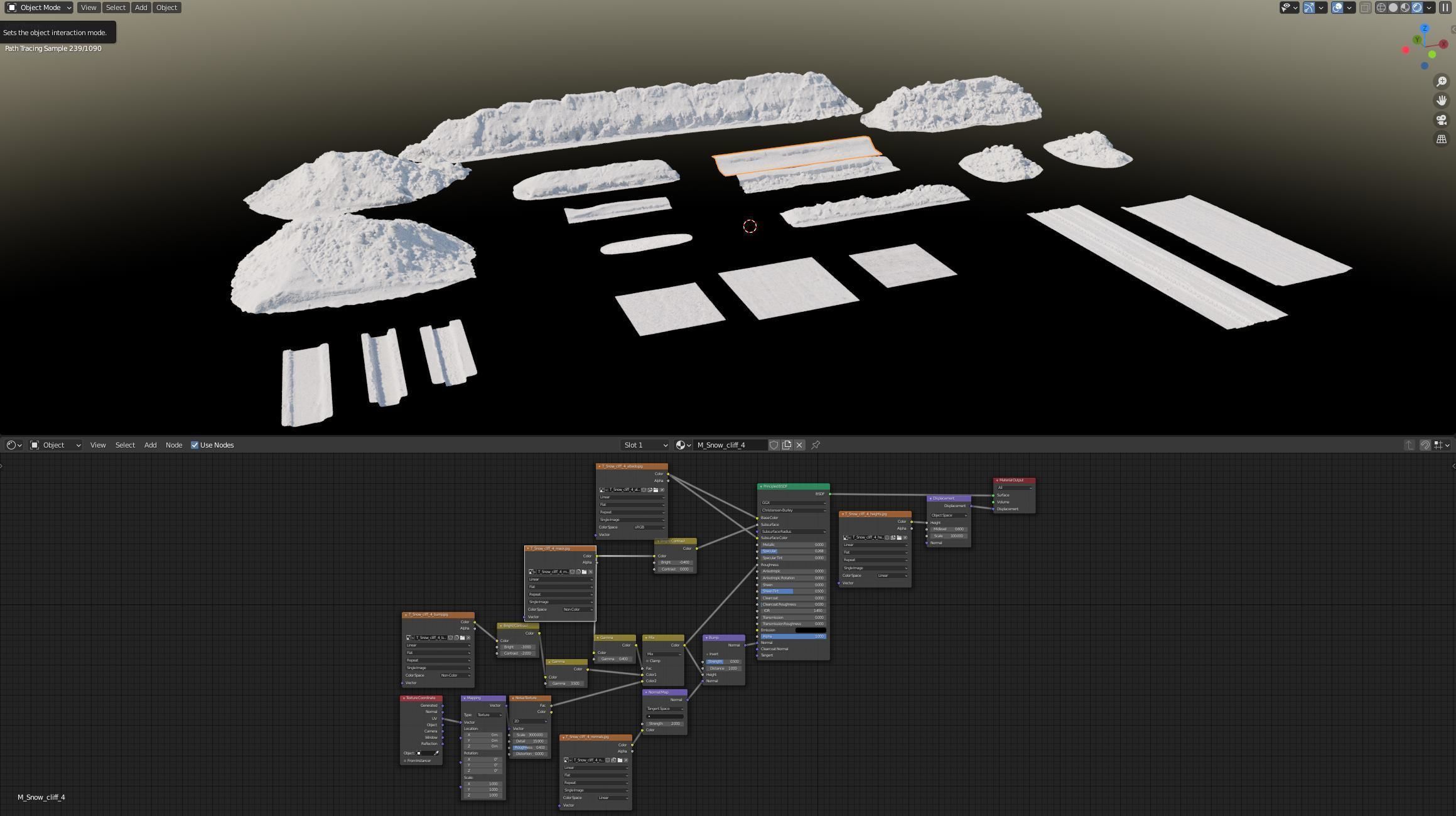 Big Snow collection  2022  Low-poly 3D model_18