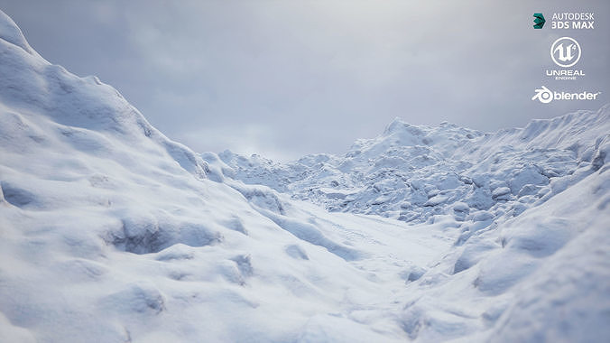Big Snow collection  2022  Low-poly 3D model