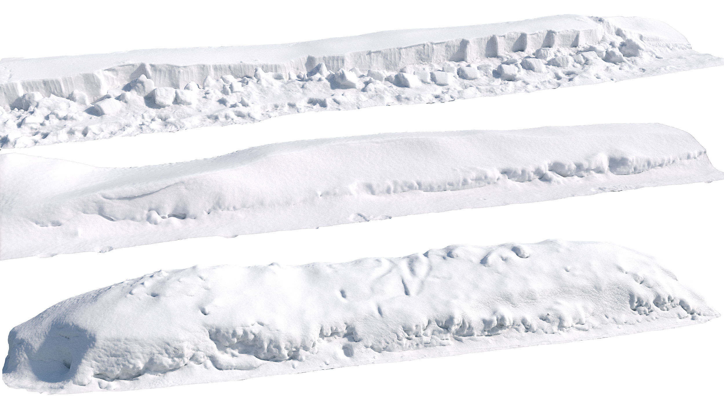 Big Snow collection  2022  Low-poly 3D model_21