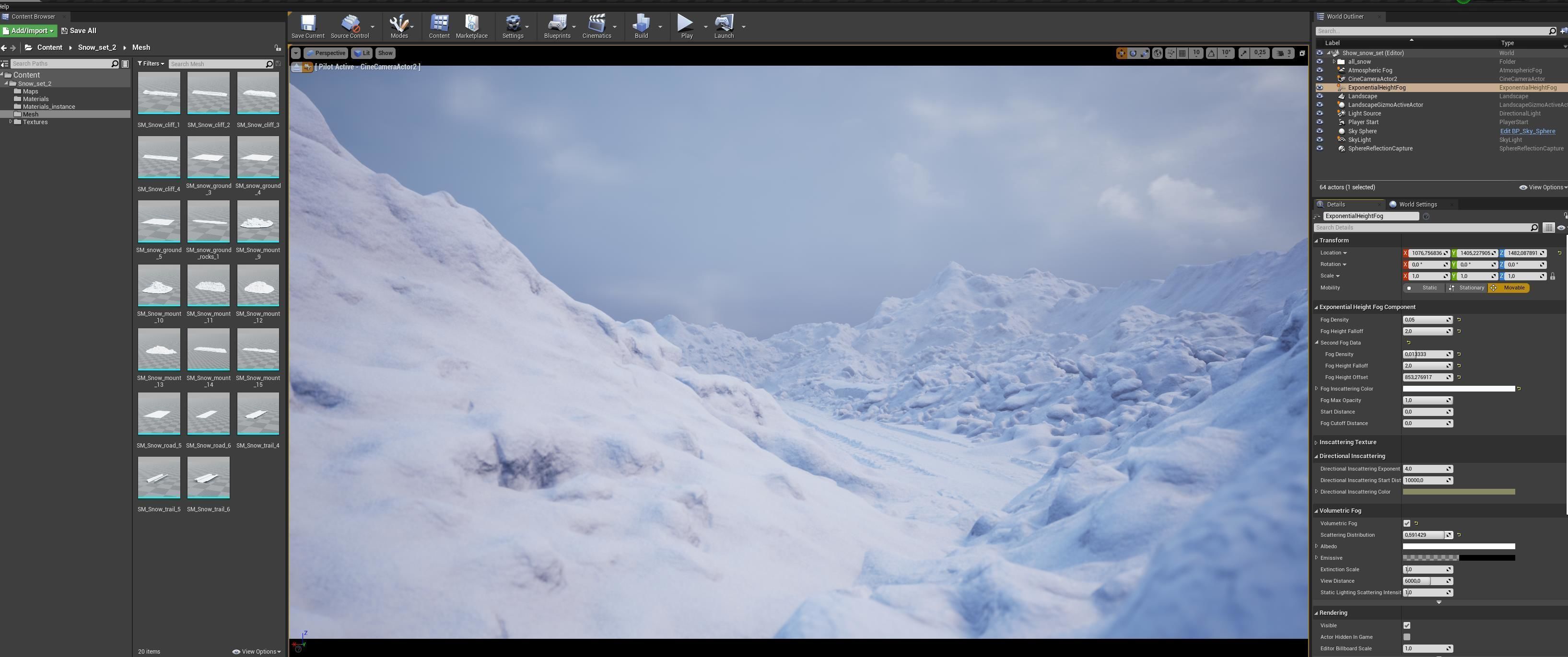 Big Snow collection  2022  Low-poly 3D model_10