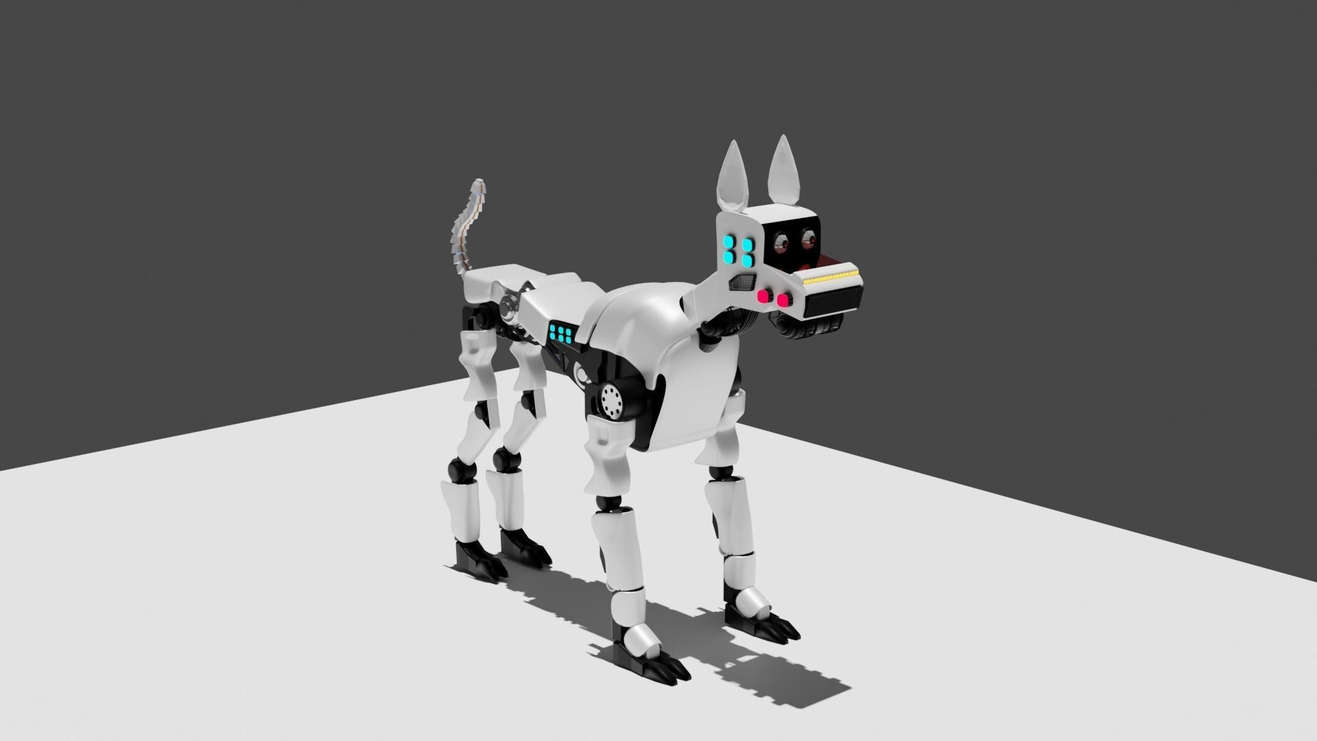robot dogs name analog and bruno 3D model_4