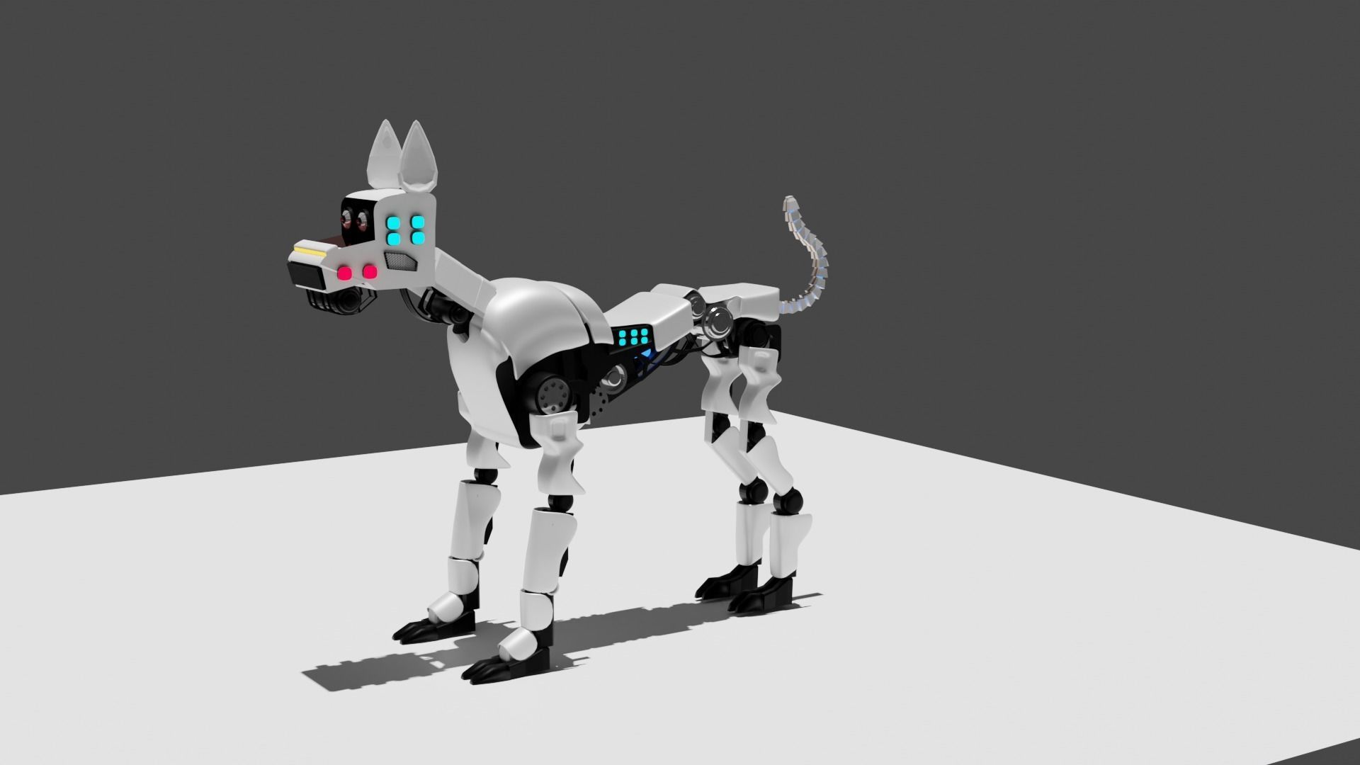 robot dogs name analog and bruno 3D model_3