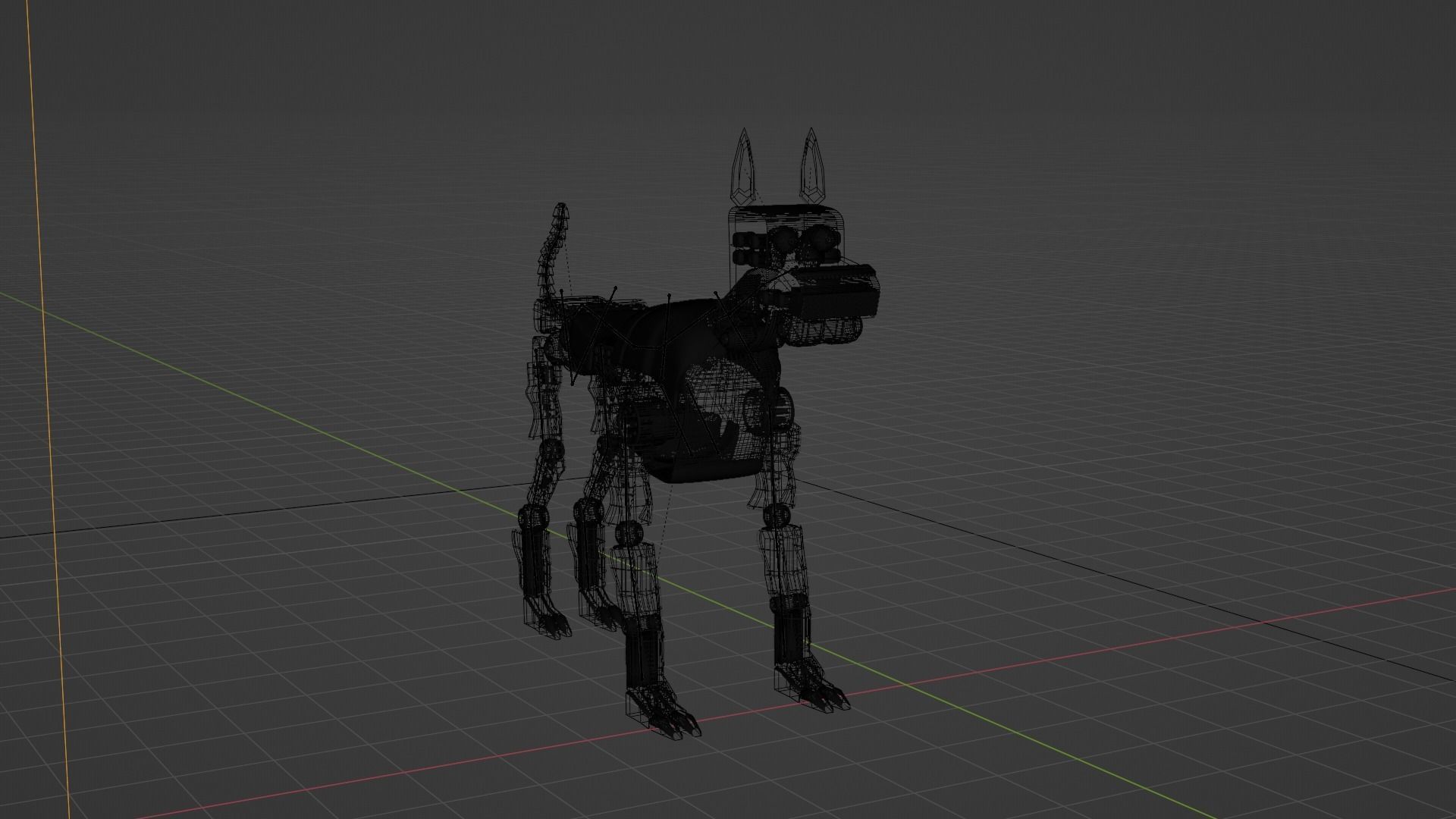 robot dogs name analog and bruno 3D model_9