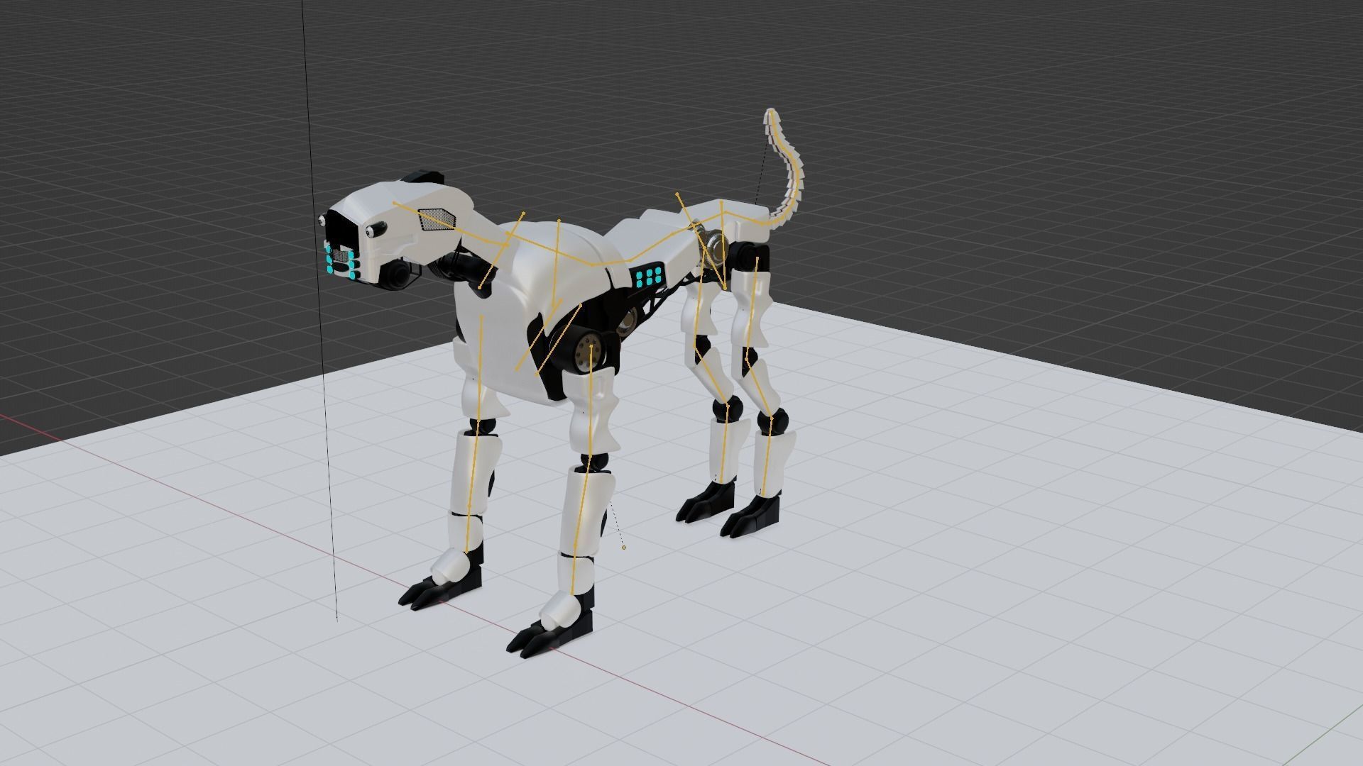 robot dogs name analog and bruno 3D model_12