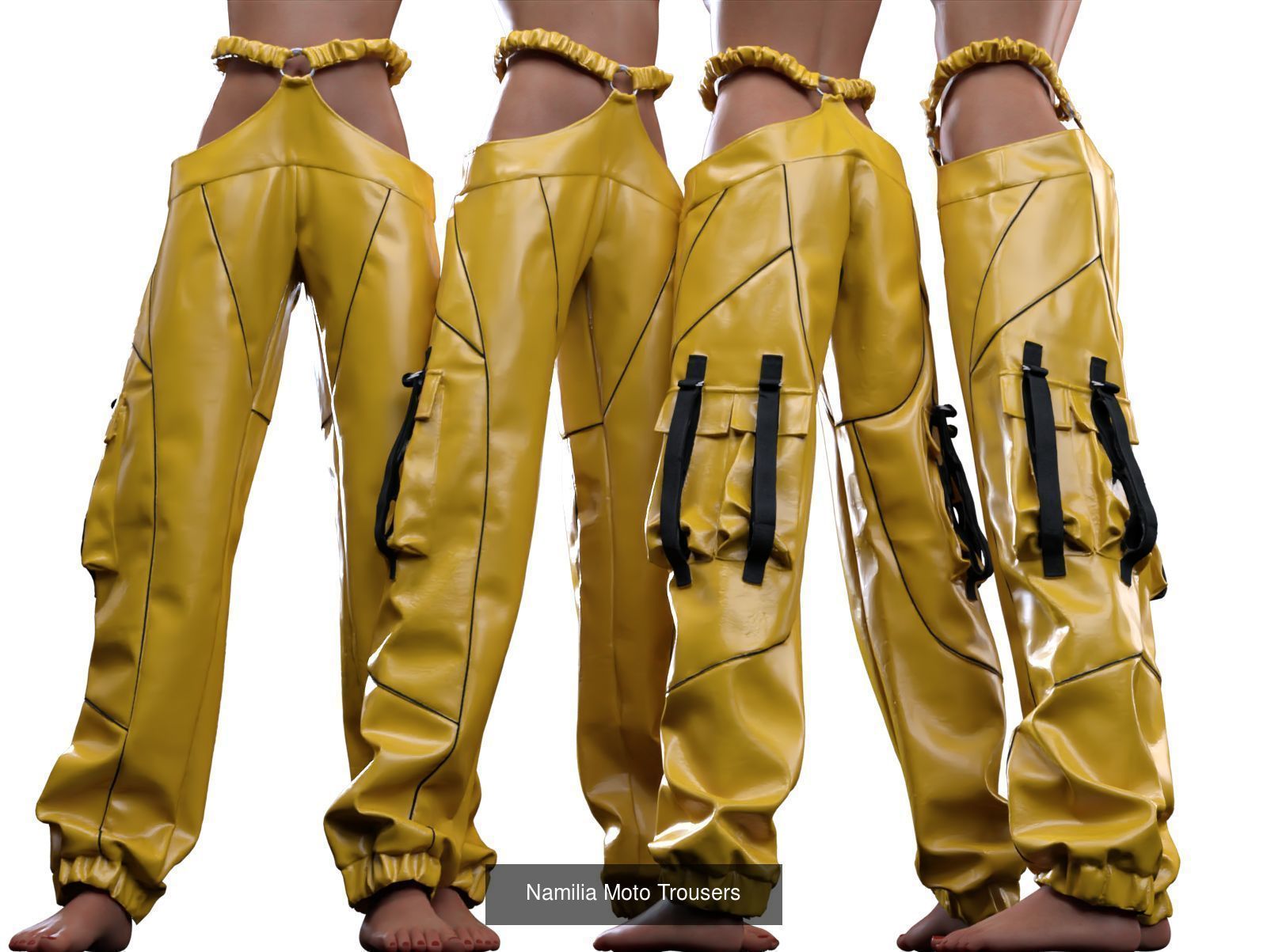 26 Trousers and Leggings 3D Model Collection_14