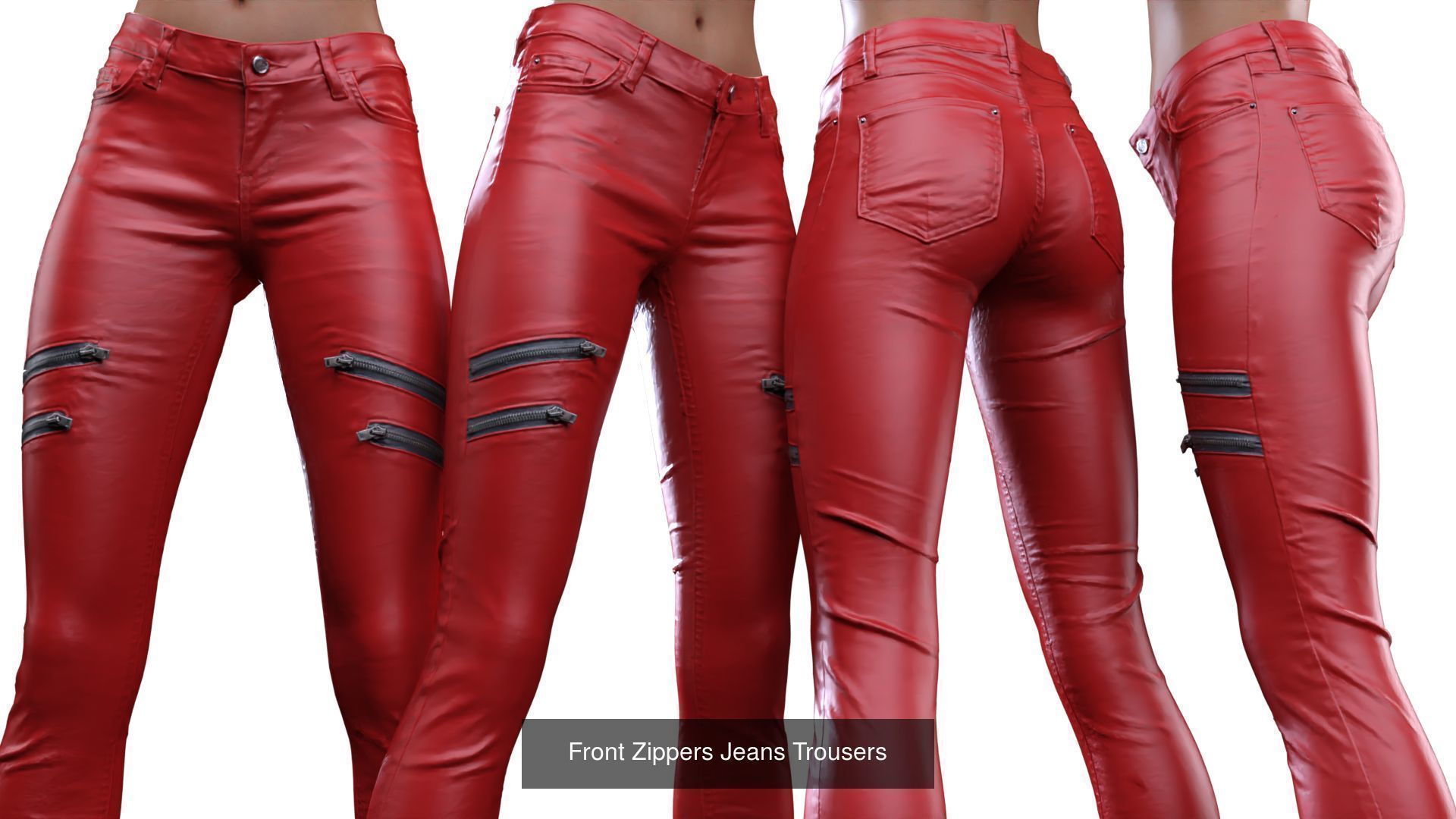 26 Trousers and Leggings 3D Model Collection_8