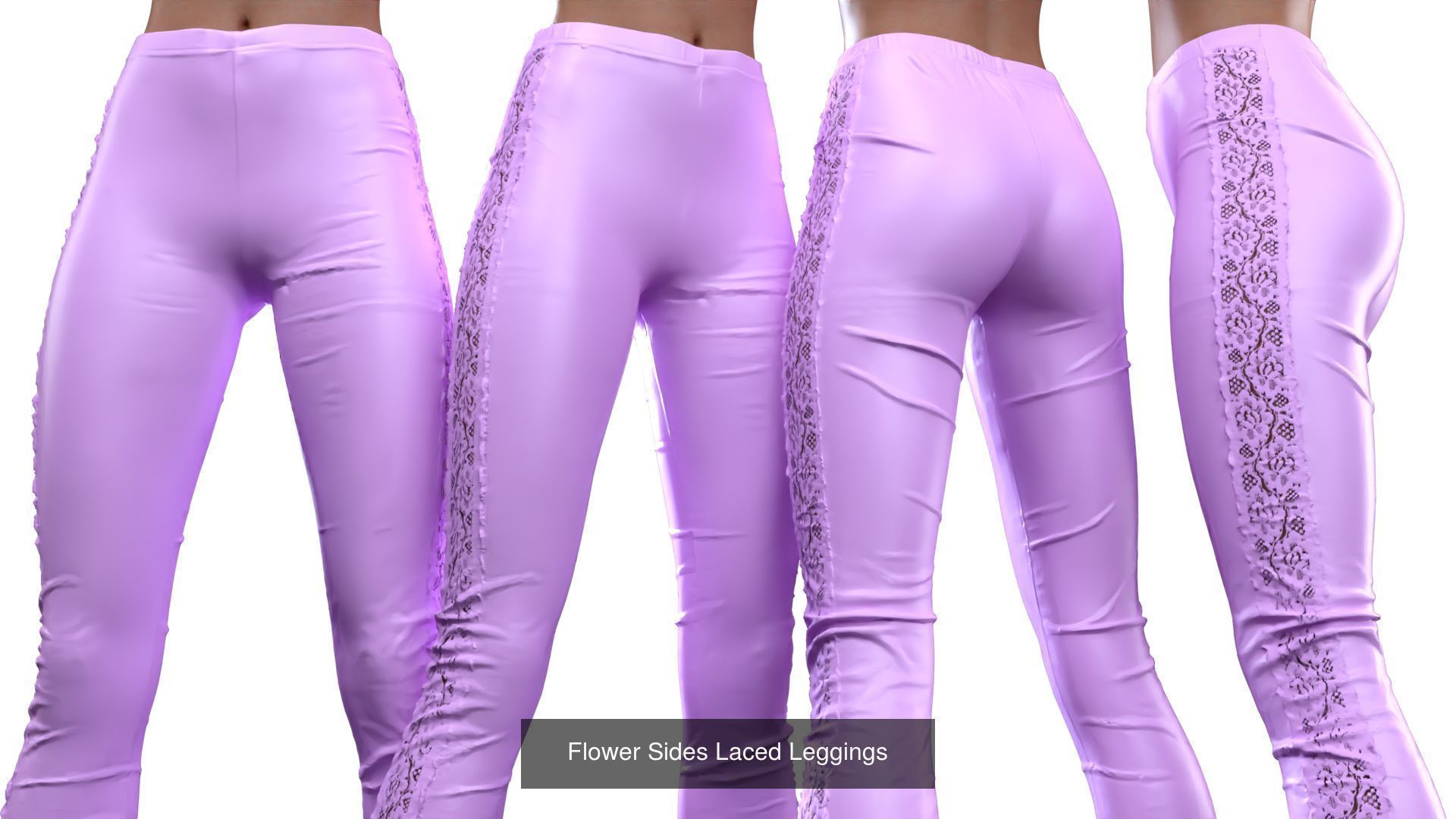 26 Trousers and Leggings 3D Model Collection_4