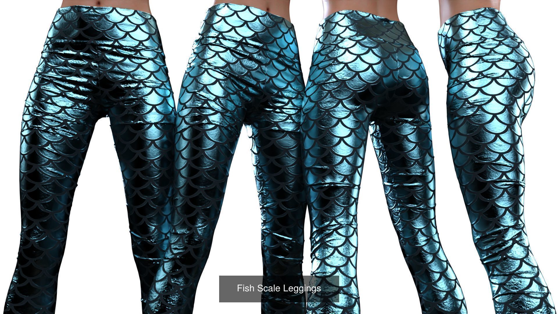 26 Trousers and Leggings 3D Model Collection_7