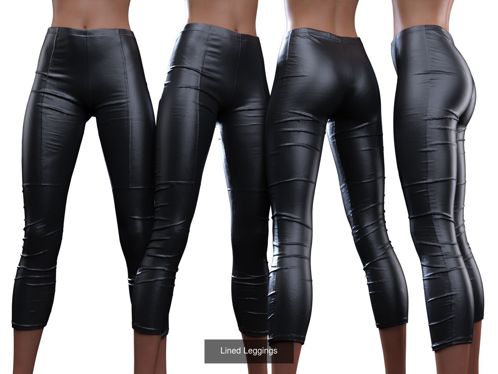 26 Trousers and Leggings 3D Model Collection_20