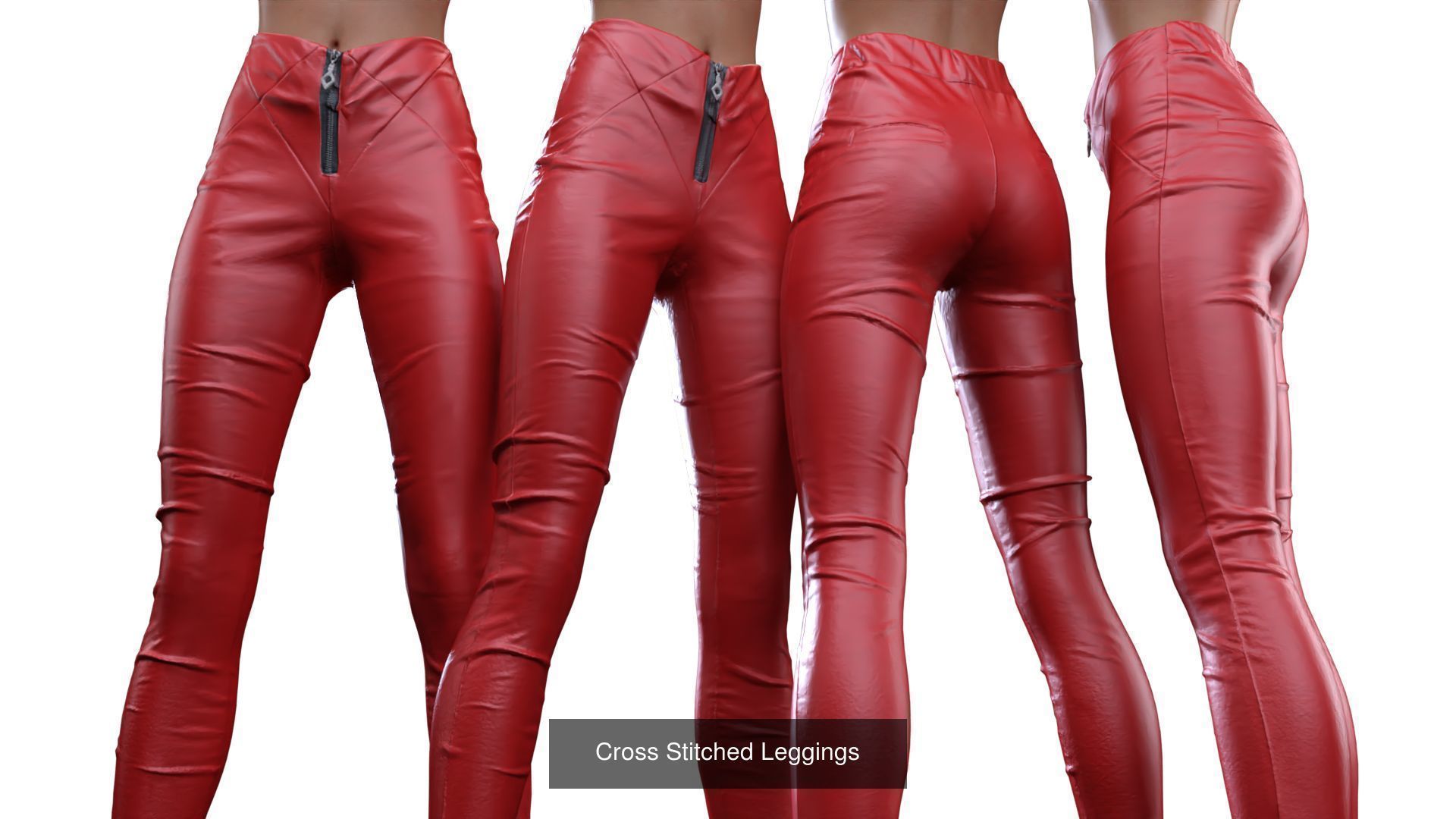 26 Trousers and Leggings 3D Model Collection_3