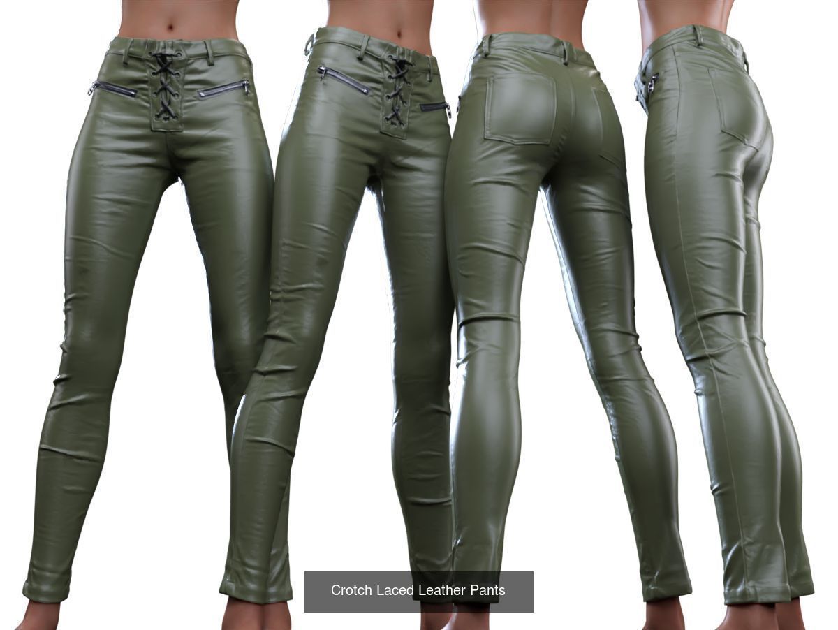 26 Trousers and Leggings 3D Model Collection_1