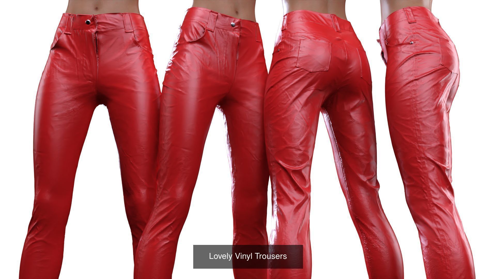 26 Trousers and Leggings 3D Model Collection_19