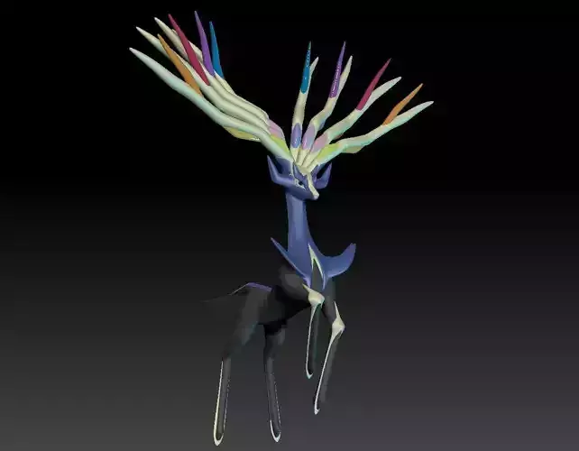 Pokemon Xerneas 3D print model