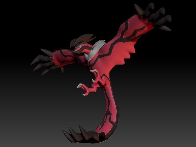 Pokemon Yveltal 3D print model