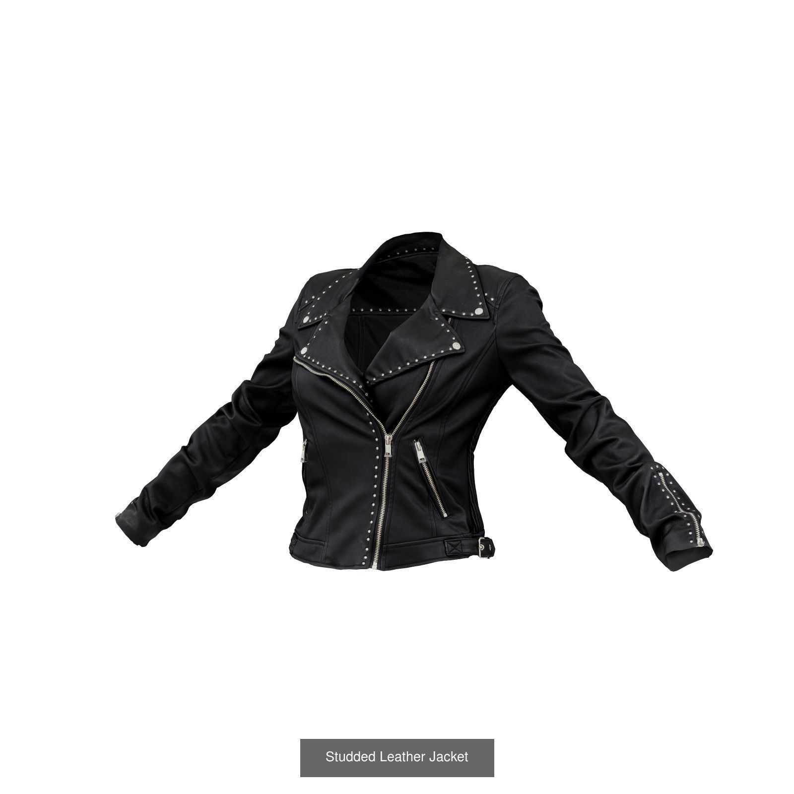 20 Edgy jackets 3D Model Collection_4