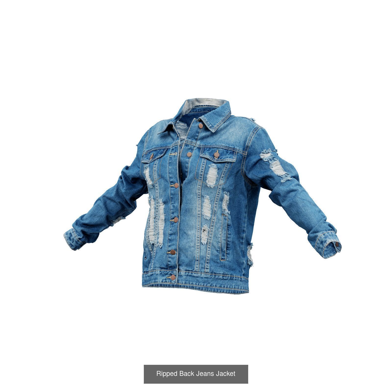 20 Edgy jackets 3D Model Collection_13