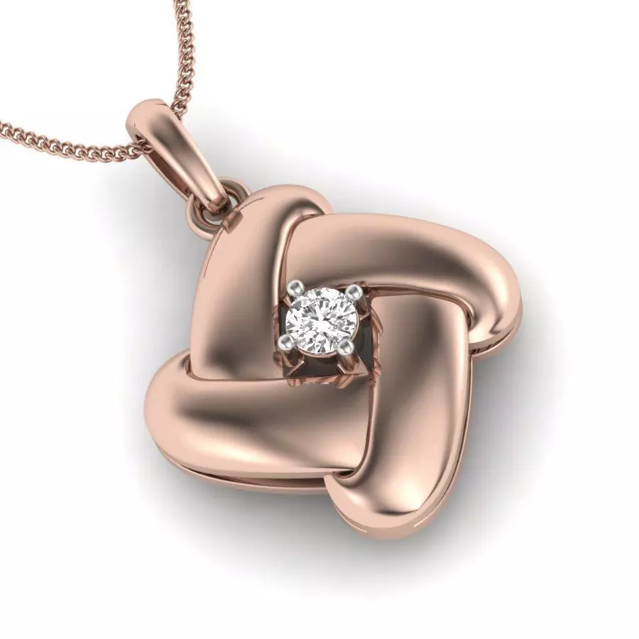 Women pendant 3dm render detail 3D print model