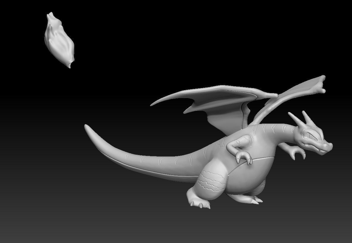 Pokemon Clone Venusaur Charizard Blastoise 3D print model_5