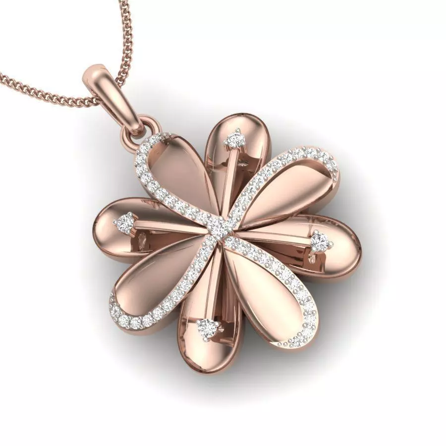 Women pendant 3dm render detail  3D print model_0