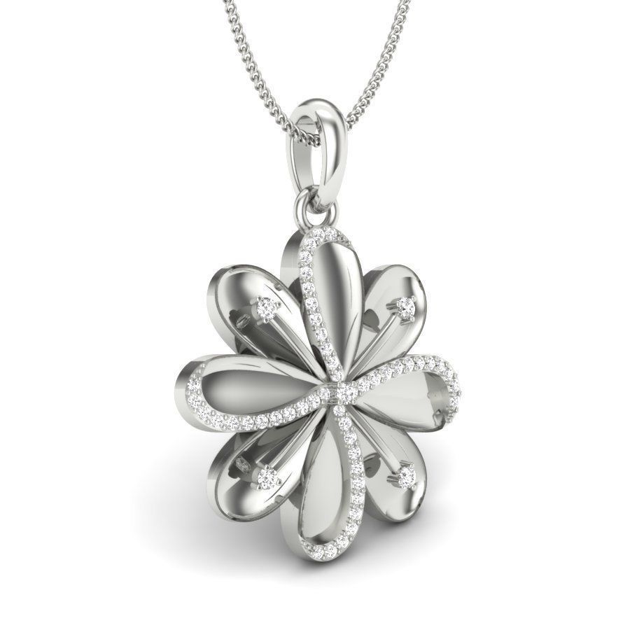 Women pendant 3dm render detail  3D print model_17