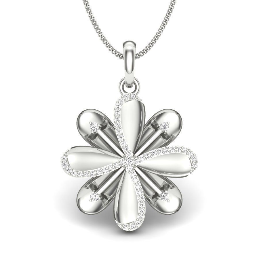 Women pendant 3dm render detail  3D print model_16