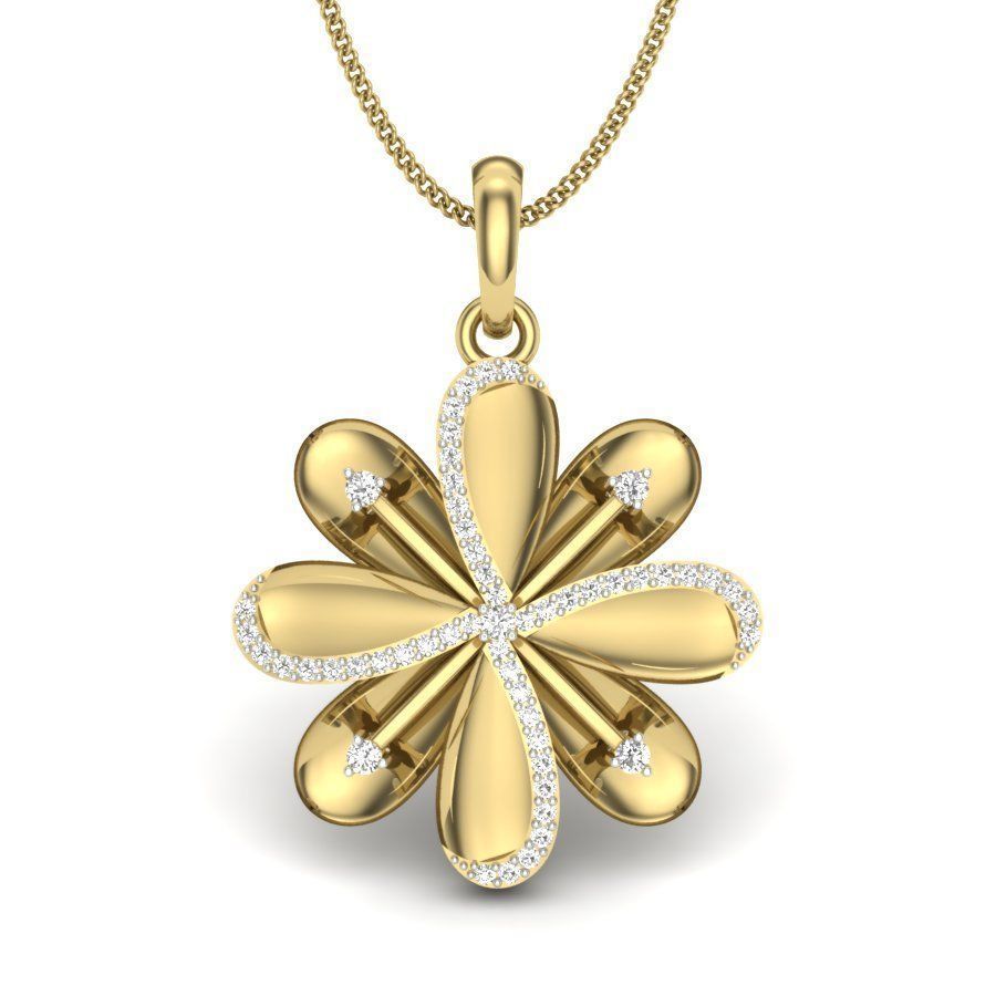 Women pendant 3dm render detail  3D print model_2