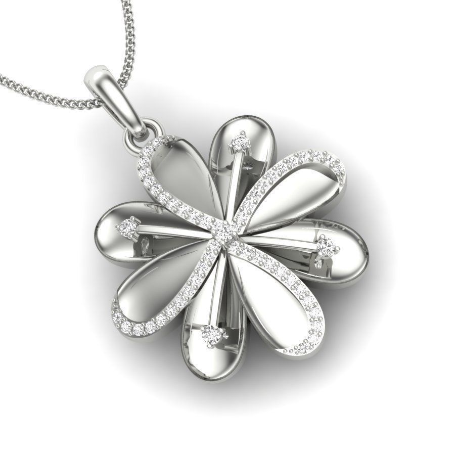 Women pendant 3dm render detail  3D print model_7