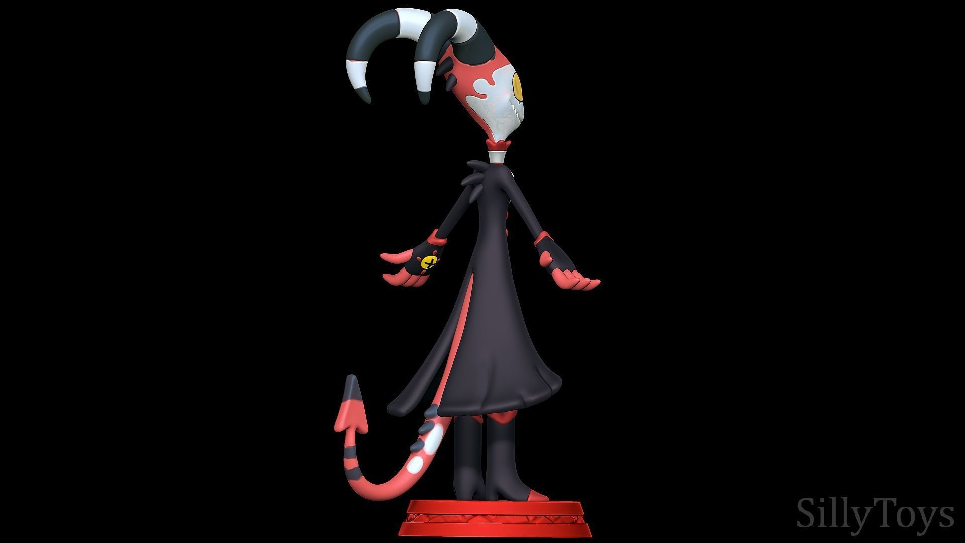 Blitzo- Helluva Boss  3D print model_5