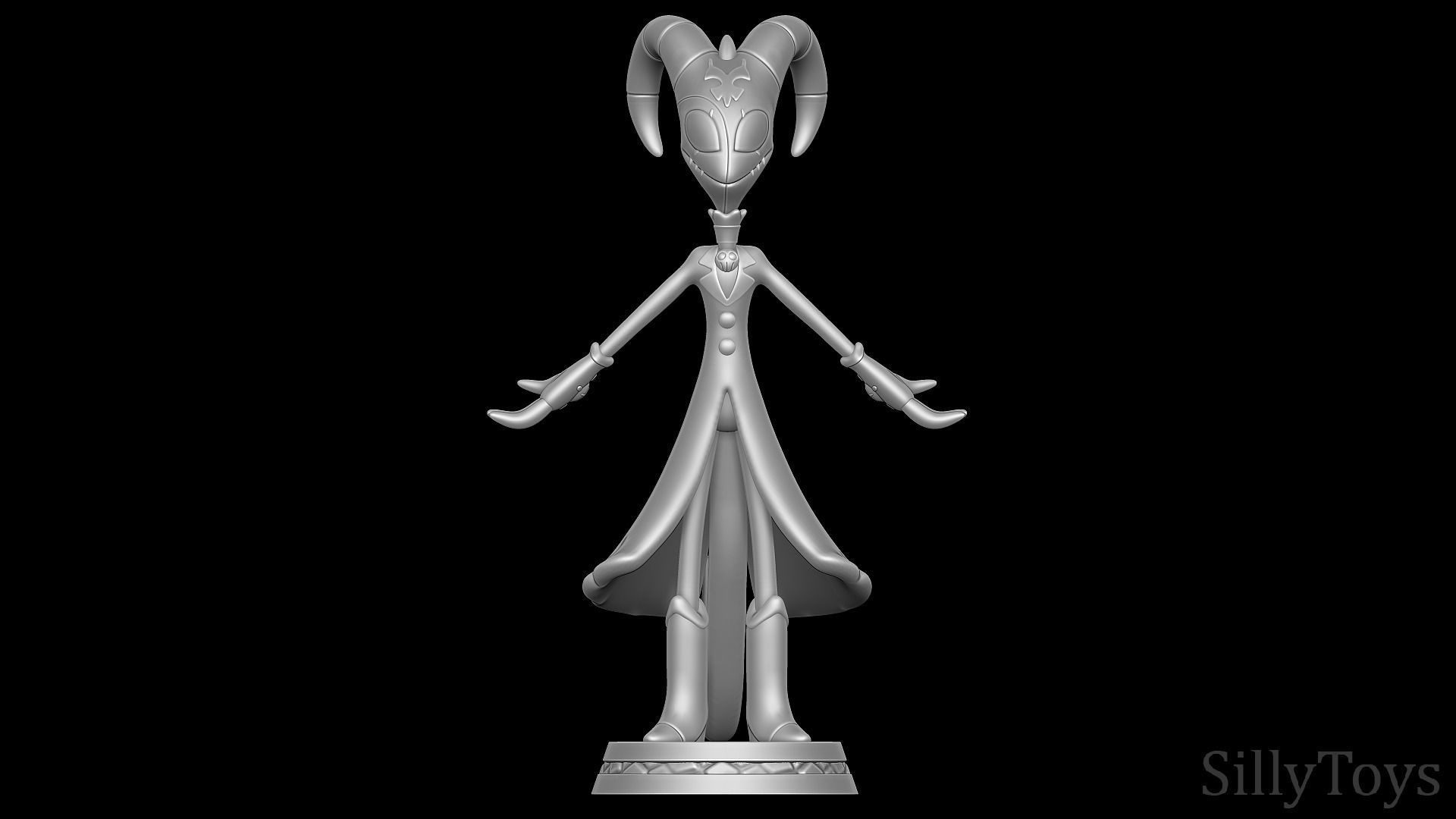 Blitzo- Helluva Boss  3D print model_7