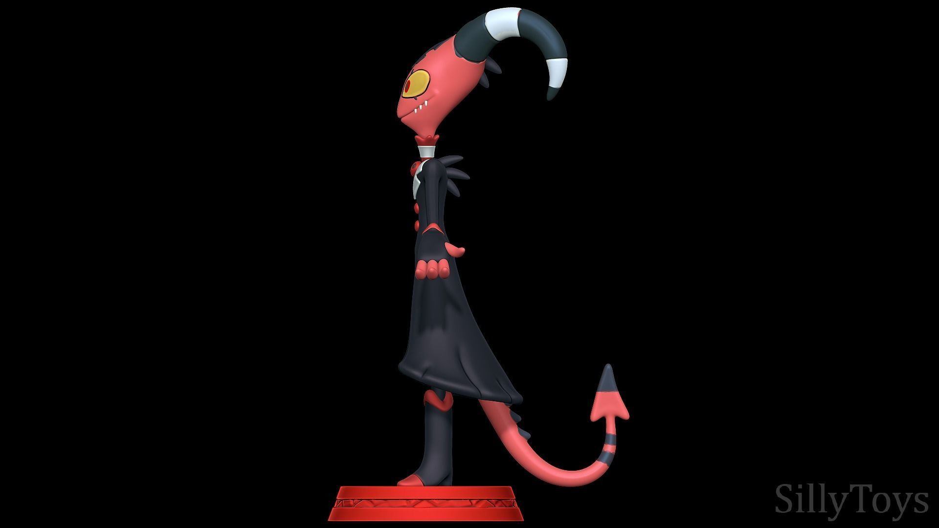 Blitzo- Helluva Boss  3D print model_3