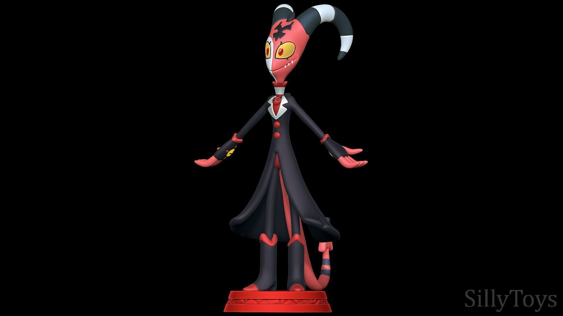 Blitzo- Helluva Boss  3D print model_2