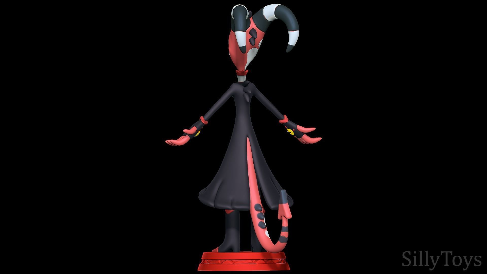 Blitzo- Helluva Boss  3D print model_4