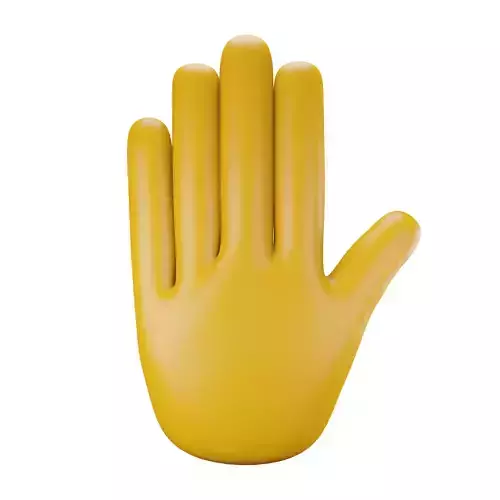 Open Hand  or Stop Sign Gesture