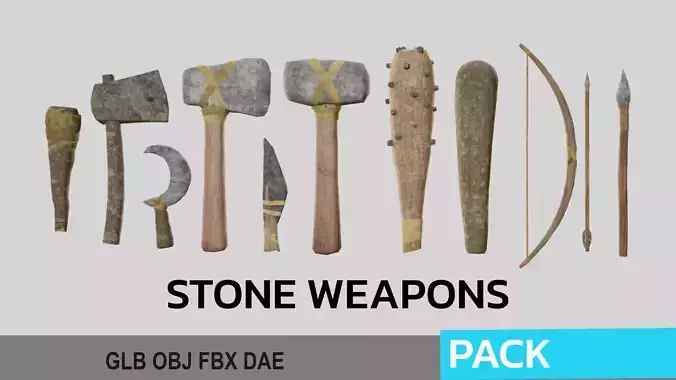Stone Weapons 9 packs