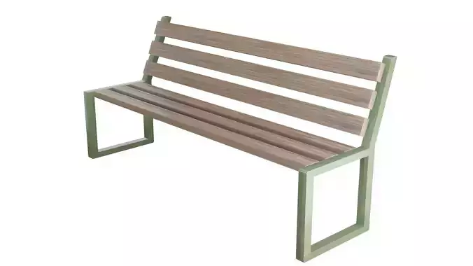 Outdoor Street Wood Bank