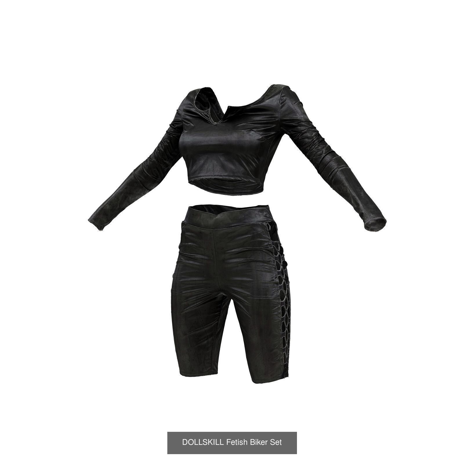 16 Combos Rompers and Swimsuits 3D Model Collection_5