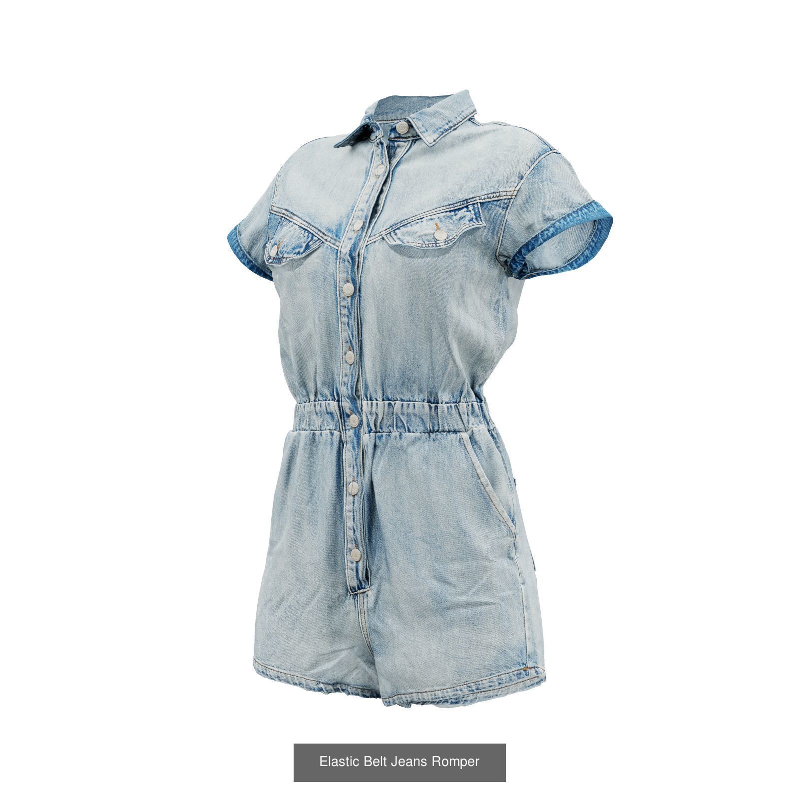 16 Combos Rompers and Swimsuits 3D Model Collection_2