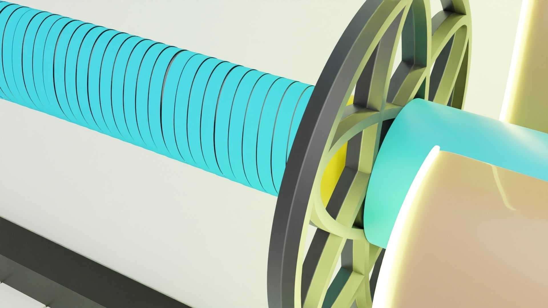 Hay World Low-poly 3D model_4