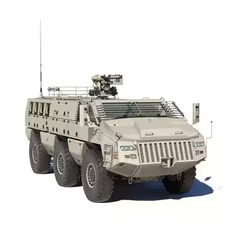 Mbombe 6x6 IFV 3D model