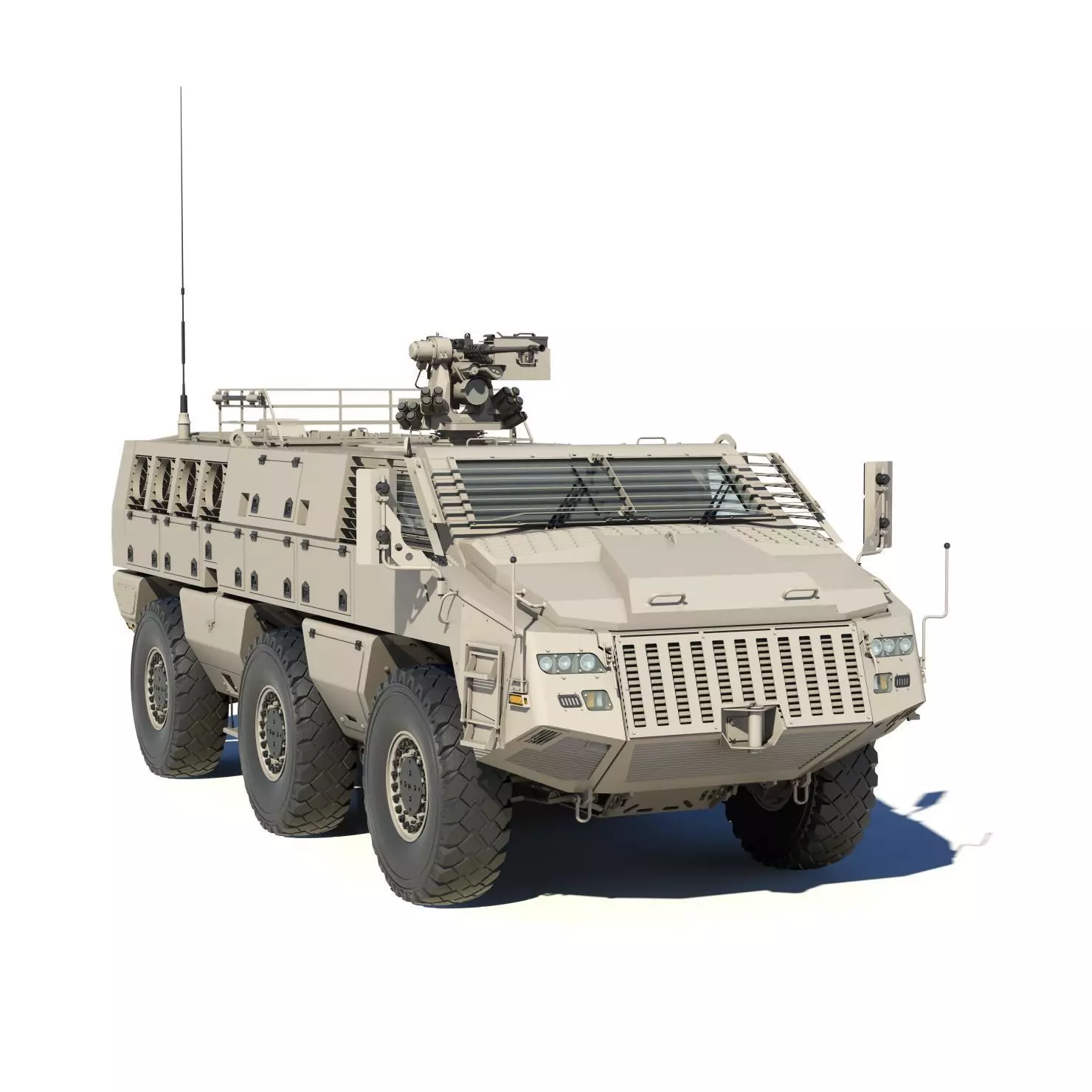 Mbombe 6x6 IFV 3D model_0