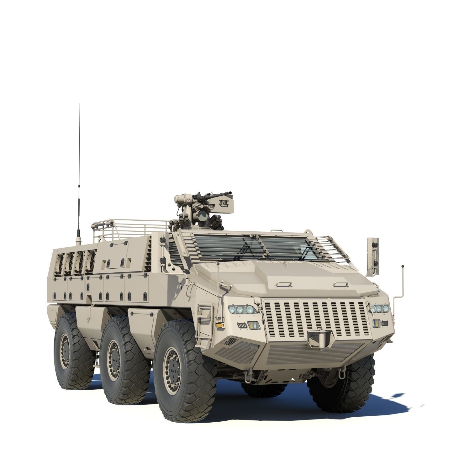 Mbombe 6x6 IFV 3D model_2