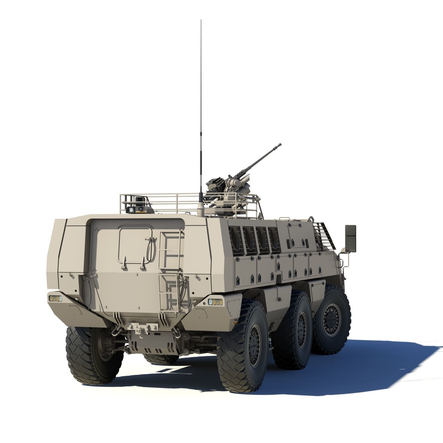 Mbombe 6x6 IFV 3D model_13