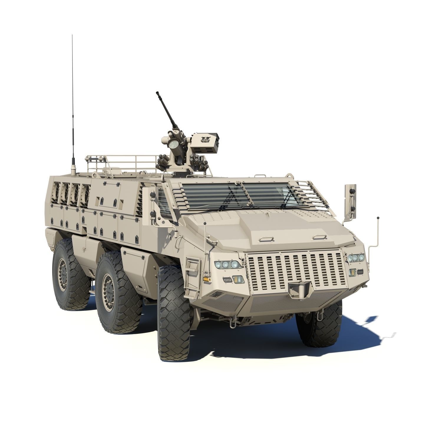 Mbombe 6x6 IFV 3D model_1